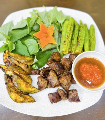 Sườn heo nướng 